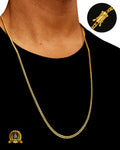 CORRENTE BANHADA: GRUMET 3MM
